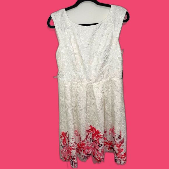 NWT Size 12 Decode 1.8 Floral Lace Watercolor Dress Wedding‎ Dance - Picture 1 of 8